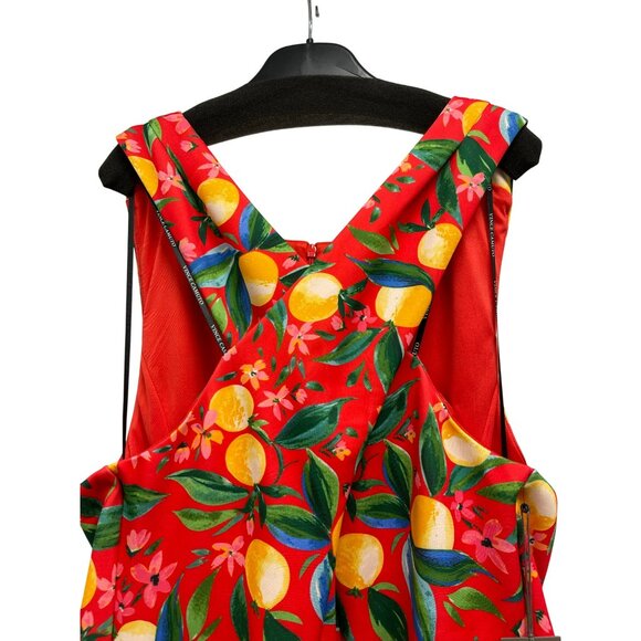 Vince Camuto $158 Size 20W Fruit Summer Midi Dress NWT - Picture 5 of 7